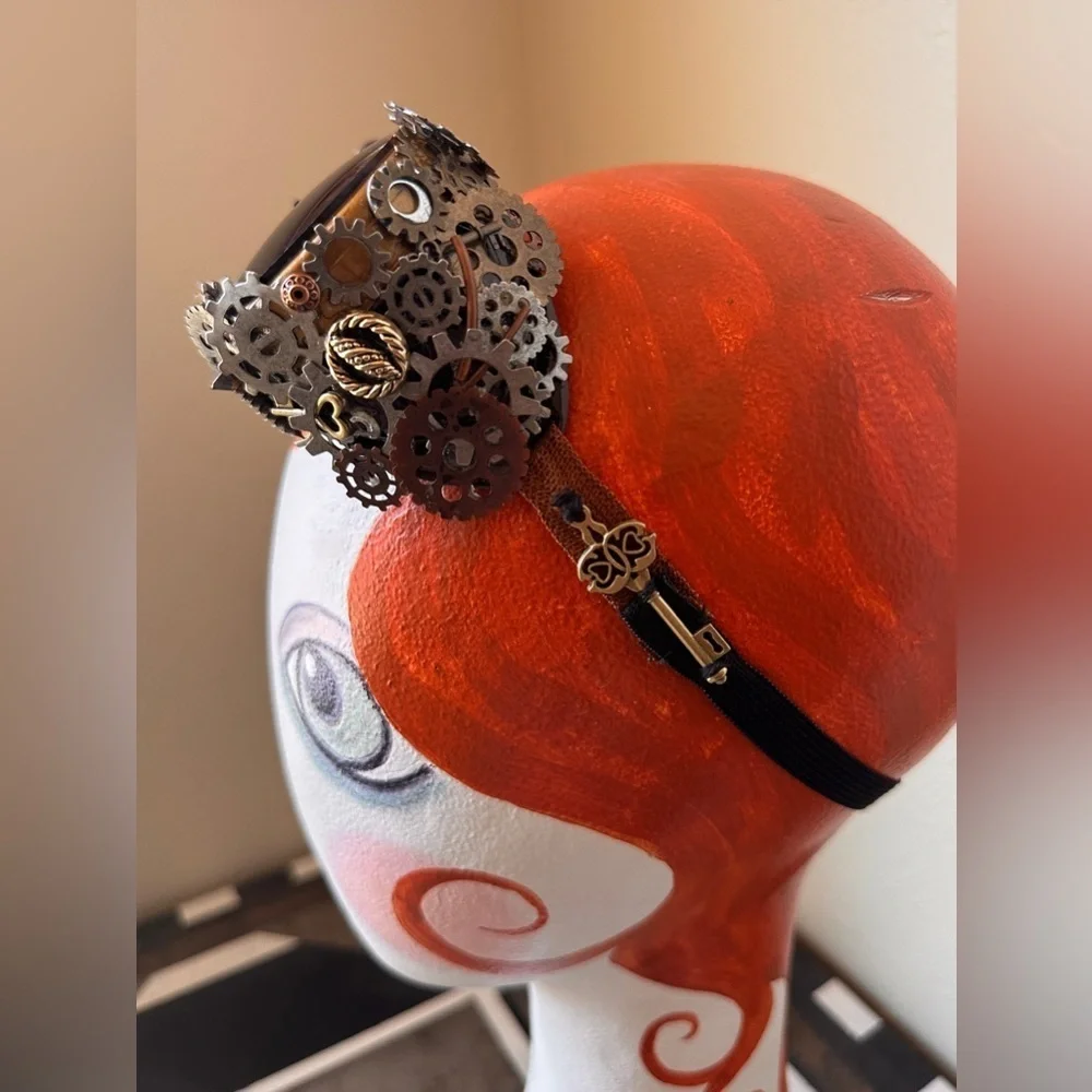 Handmade Steampunk Goggles – Festival, Costume, or Cosplay Accessory
